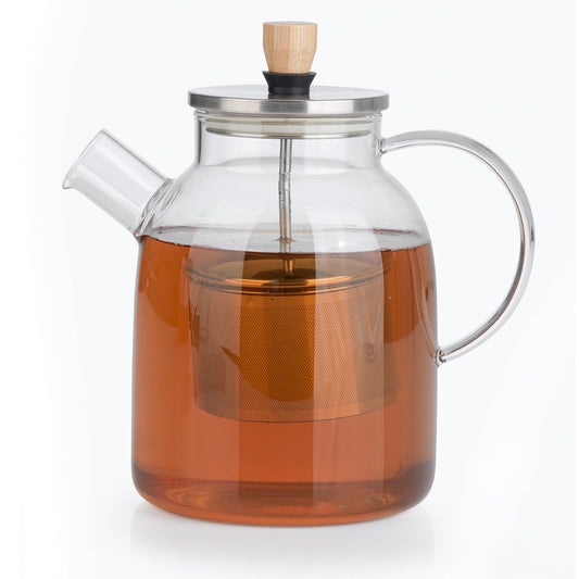 BEEM tekanne av glass med tesil 1,5 liter